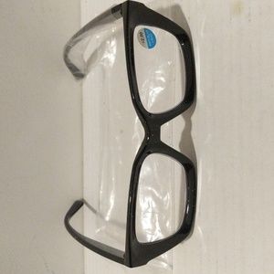 Black Oversized 2.0 Reading Glasses Computer Blue Light Filter Blocking 2X 🆕